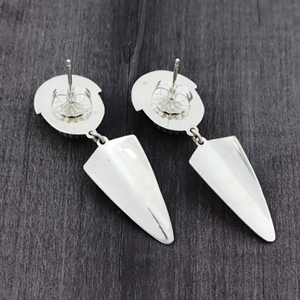   Hot selling women's retro imitation turquoise earrings, ethnic style personalized earrings, hot selling wholesale