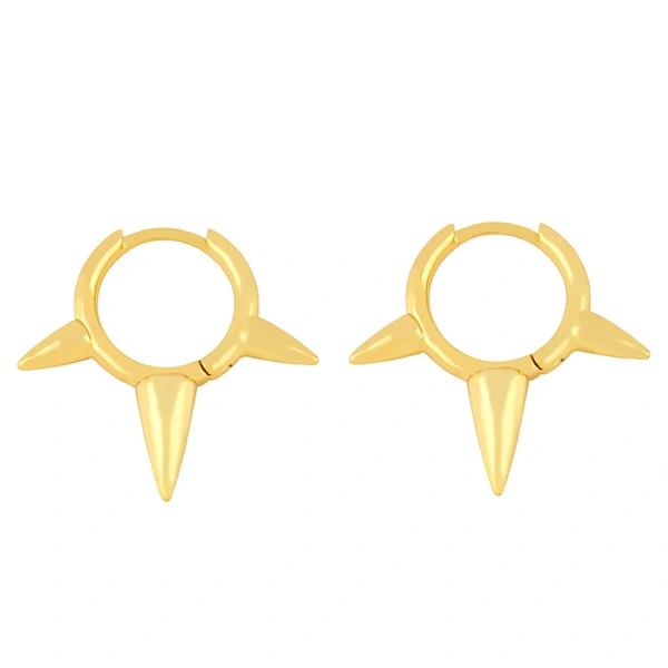 Clearance earrings new European and American hip-hop earrings female niche earrings willow nail earrings eru62