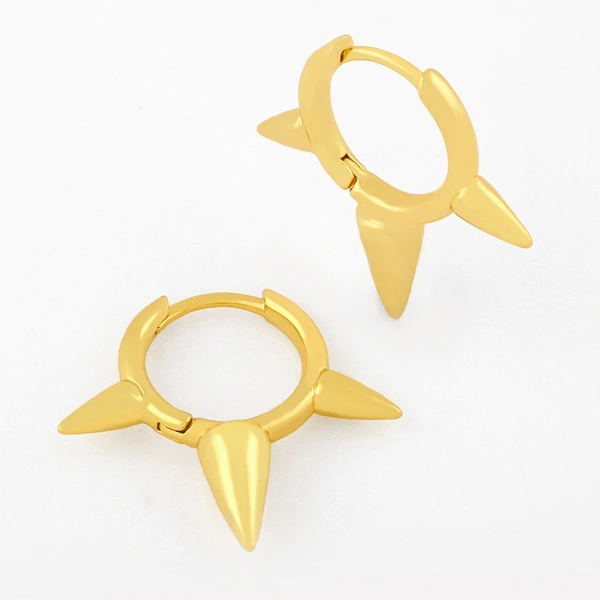 Clearance earrings new European and American hip-hop earrings female niche earrings willow nail earrings eru62