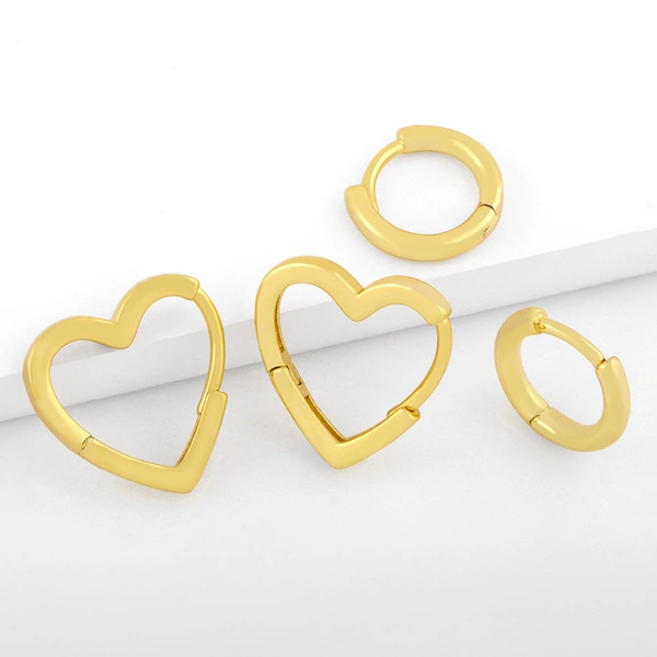 earrings Korean version earrings female INS Internet celebrity cold style earrings simple geometric mini ear clip earrings erv03