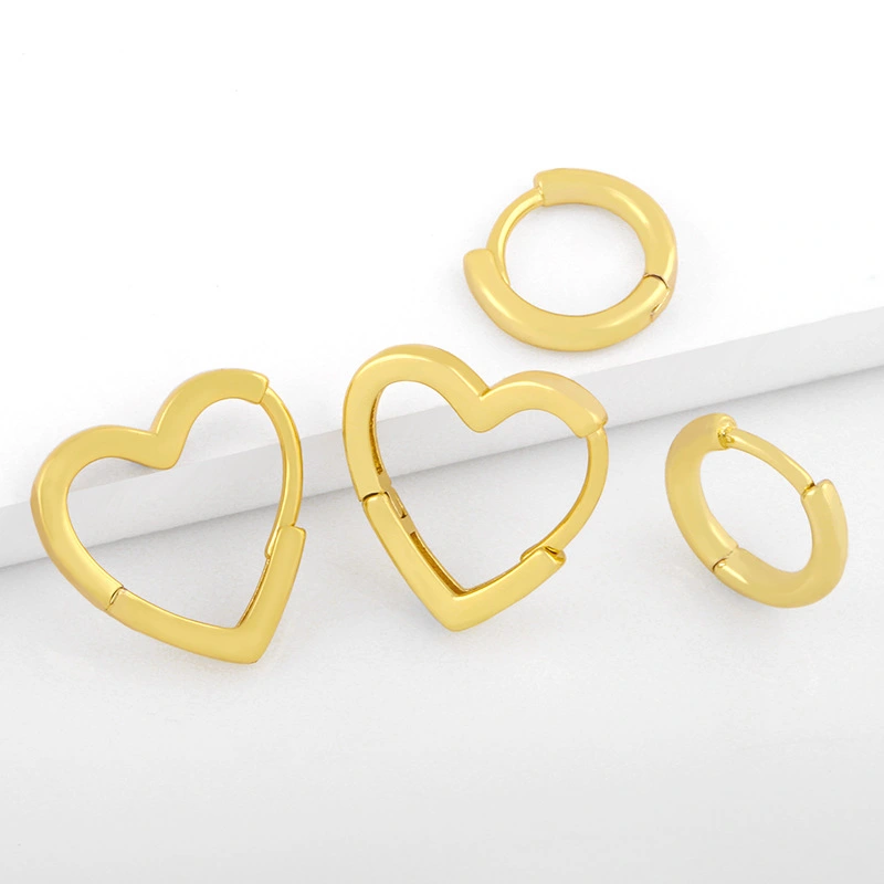 earrings Korean version earrings female INS Internet celebrity cold style earrings simple geometric mini ear clip earrings erv03