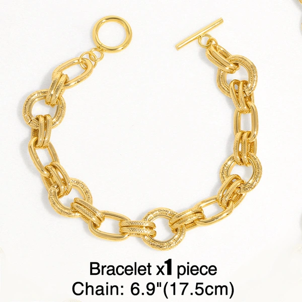 European and American hiphop hip-hop women's trend thick chain necklace Cuban chain large chain clavicle chain sweater chain nks61