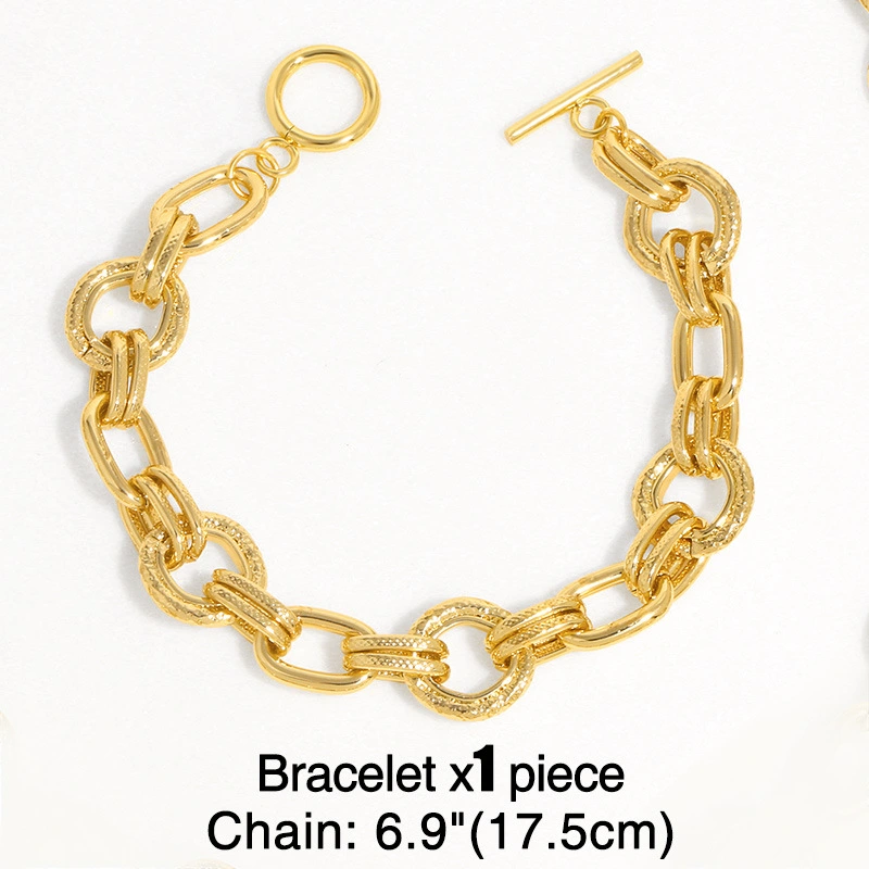 European and American hiphop hip-hop women's trend thick chain necklace Cuban chain large chain clavicle chain sweater chain nks61