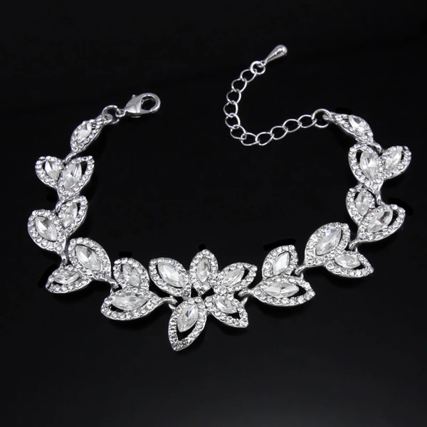 European and American jewelry bridal bracelet crystal ladies European and American diamond bracelets brj88