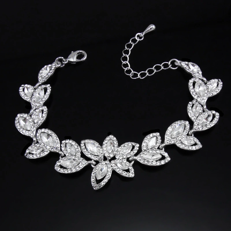 European and American jewelry bridal bracelet crystal ladies European and American diamond bracelets brj88