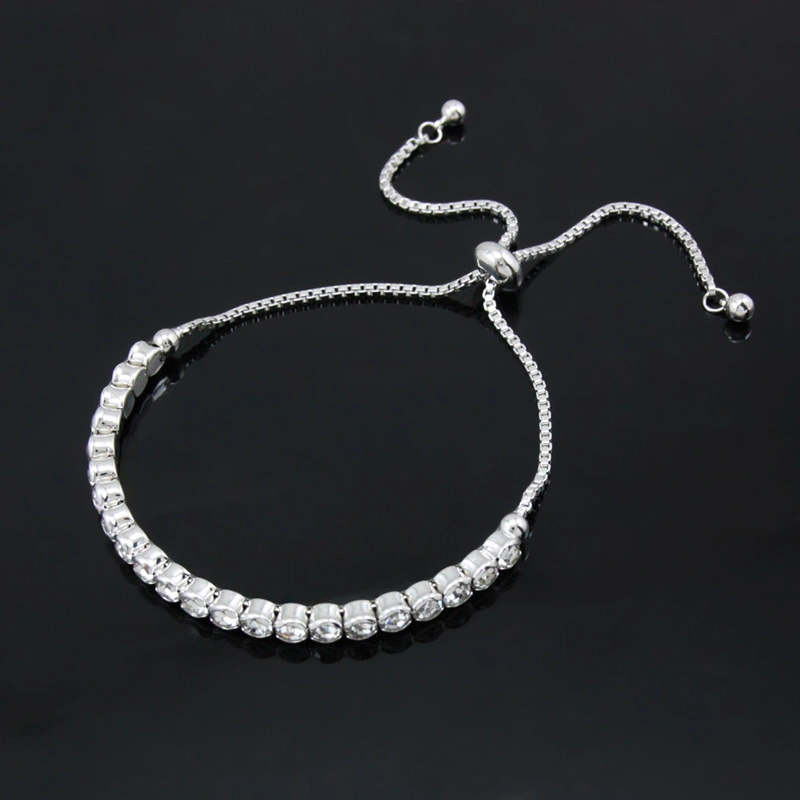 Yiwu small accessories hot selling crystal bracelet hand jewelry bracelet factory direct sales brk04