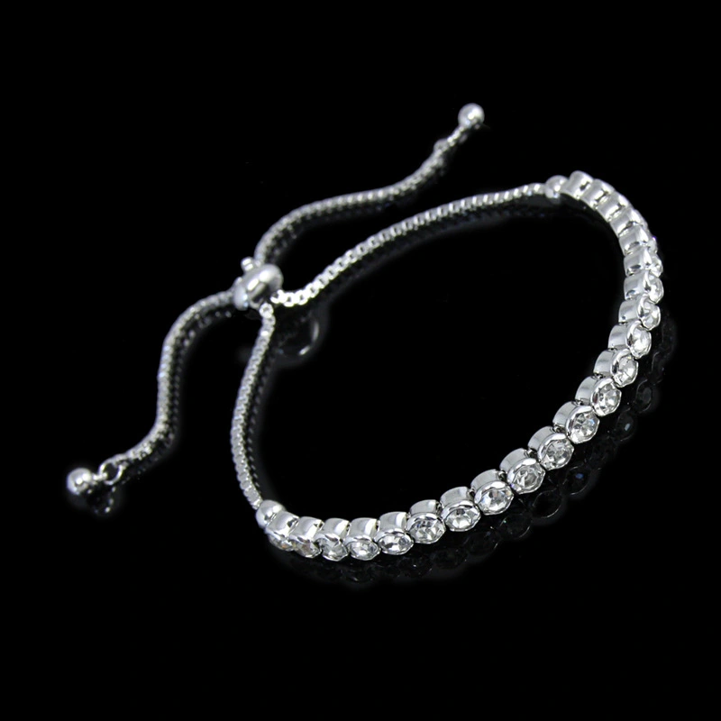 Yiwu small accessories hot selling crystal bracelet hand jewelry bracelet factory direct sales brk04