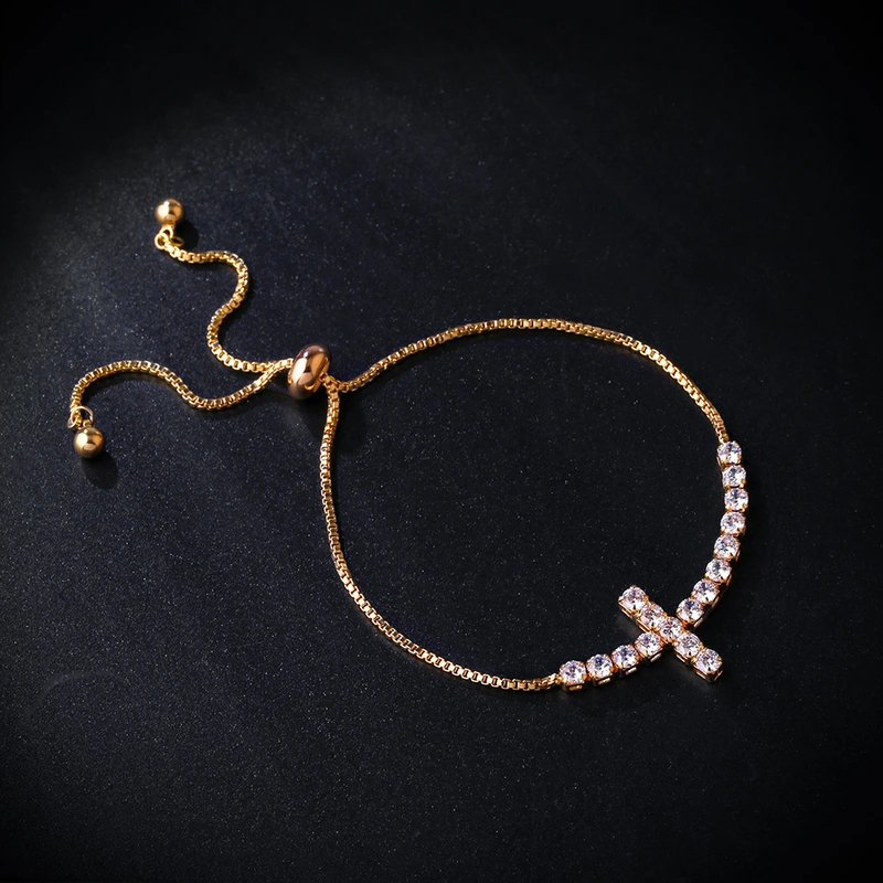 Hot selling jewelry Korean jewelry diamond women's bracelet alloy bracelet wholesale brk41