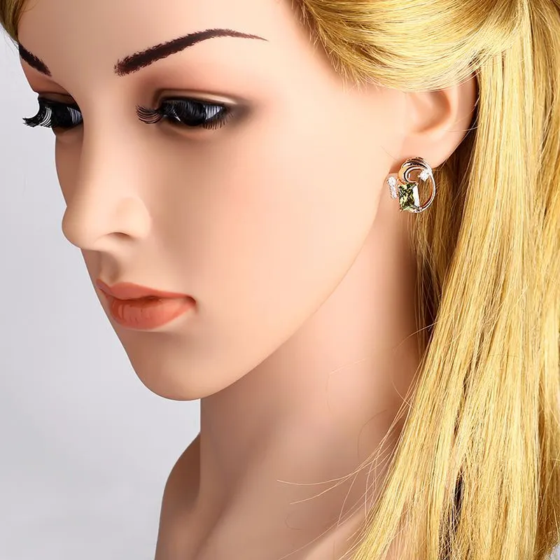 High-end French earrings 2023 new style Korean temperament Internet celebrity simple earrings earrings female erj68