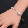 Internet celebrity bracelet micro inlaid colorful zircon bracelet fashion Cupid arrow girlfriend birthday gift brk60
