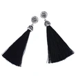Hot selling new style long temperament tassel earrings high-end diamond earrings earrings for women erk69 light luxury