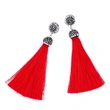 Hot selling new style long temperament tassel earrings high-end diamond earrings earrings for women erk69 light luxury