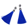 Hot selling new style long temperament tassel earrings high-end diamond earrings earrings for women erk69 light luxury