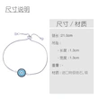 Entering e-commerce, simple geometric bracelet devil's eye Turkish blue eye hand jewelry women bra44