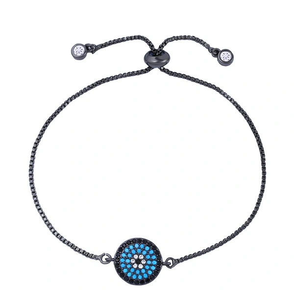 Entering e-commerce, simple geometric bracelet devil's eye Turkish blue eye hand jewelry women bra44