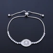 Hot selling jewelry micro inlaid AAA zircon bracelet devil eye crystal jewelry bra39