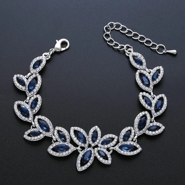 European and American jewelry bridal bracelet crystal ladies European and American diamond bracelets brj88