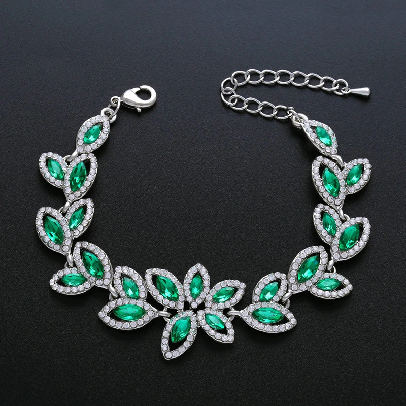 European and American jewelry bridal bracelet crystal ladies European and American diamond bracelets brj88