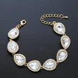 Bridal bracelet European and American water drop bracelet hand crystal jewelry Yiwu small commodity brj71