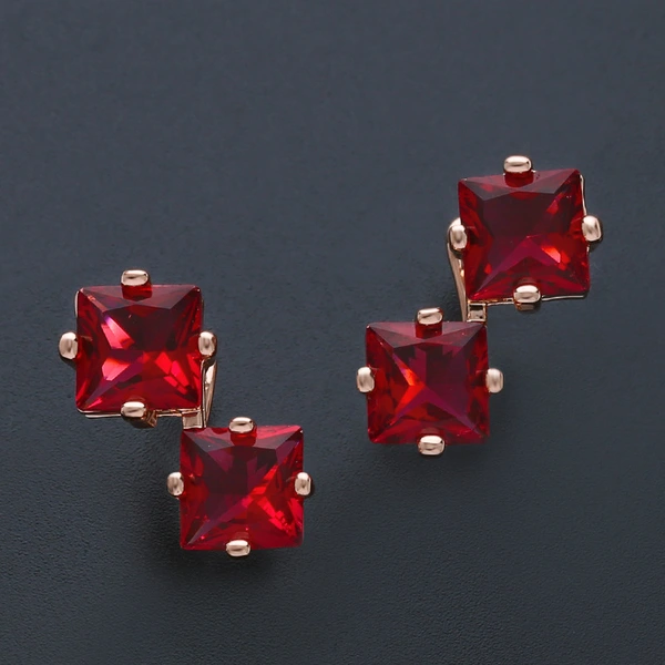 Earrings Korean fashion zircon earrings earrings jewelry European and American accessories earrings erj78