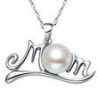European and American mom pearl necklace (including chain) female new mother's birthday gift