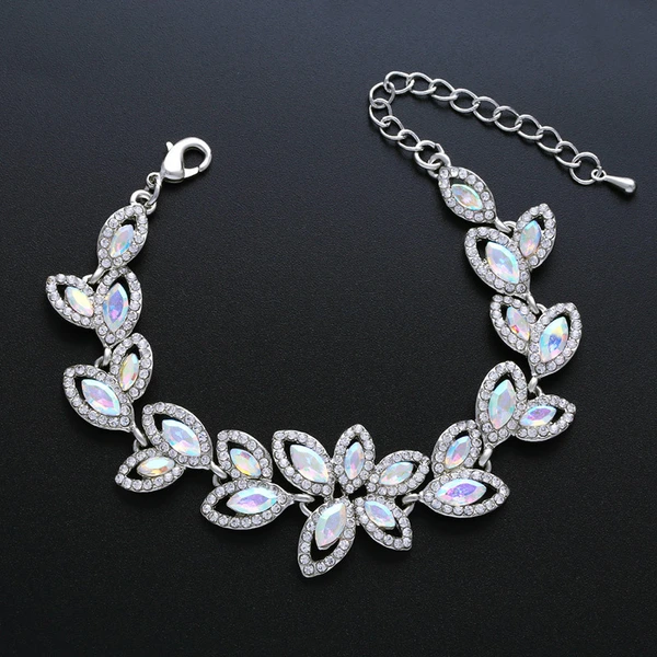 European and American jewelry bridal bracelet crystal ladies European and American diamond bracelets brj88