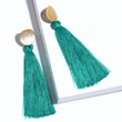 European and American fashion tassel earrings fashionable versatile women's simple personality earrings trendy ear jewelry wholesale erm08