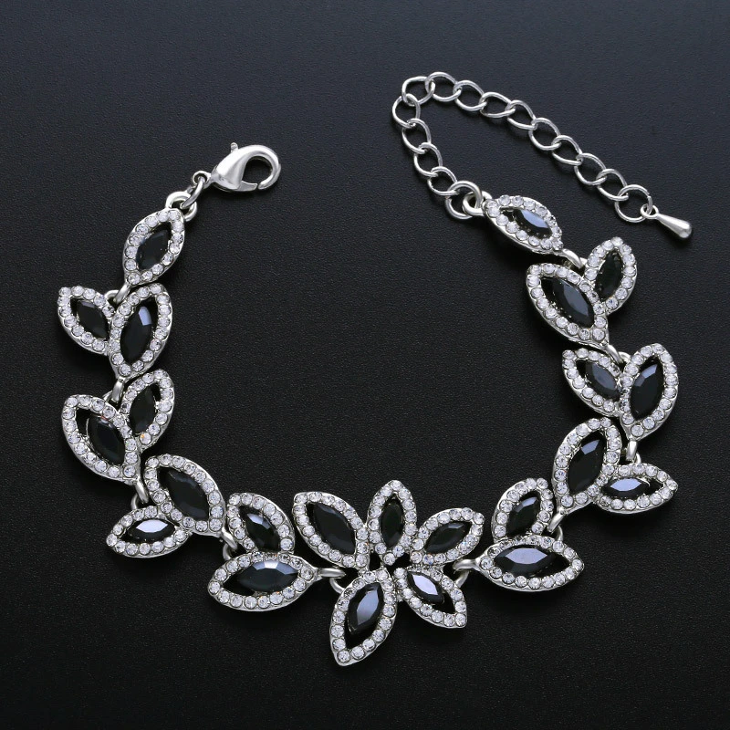 European and American jewelry bridal bracelet crystal ladies European and American diamond bracelets brj88