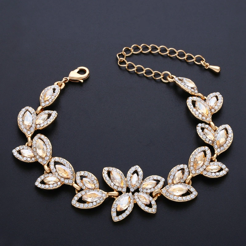 European and American jewelry bridal bracelet crystal ladies European and American diamond bracelets brj88