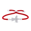 Korean fashion couple red string bracelet simple adjustable angel bracelet girlfriend birthday gift accessories bra64