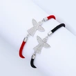 Korean fashion couple red string bracelet simple adjustable angel bracelet girlfriend birthday gift accessories bra64