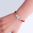 Korean fashion couple red string bracelet simple adjustable angel bracelet girlfriend birthday gift accessories bra64