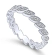 New ring European and American creative leaf-shaped zircon ring female party travel tail ring