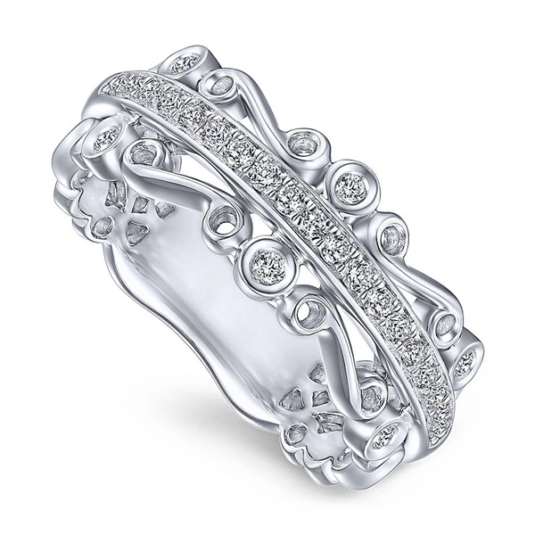 New European and American temperament all-match women's rings, high quality exquisite party cocktail rings wholesale