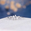 Jewelry hot-selling ring European and American women's simple diamond ring birthday holiday gift jewelry