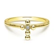 Hot selling sweet and fresh delicate minimalist style ring for women exquisite versatile diamond pinky ring