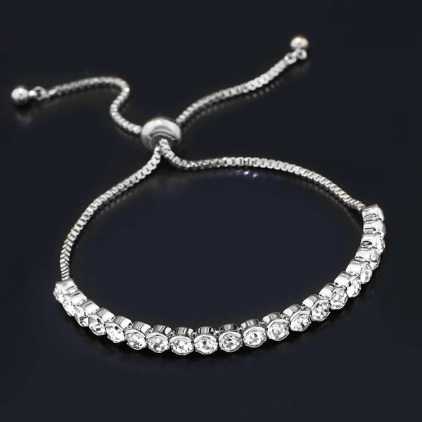 Yiwu small accessories hot selling crystal bracelet hand jewelry bracelet factory direct sales brk04