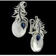  Wholesale new retro Phoenix Moonstone earrings for women creative earrings artificial gemstone jewelry