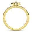 Hot selling sweet and fresh delicate minimalist style ring for women exquisite versatile diamond pinky ring