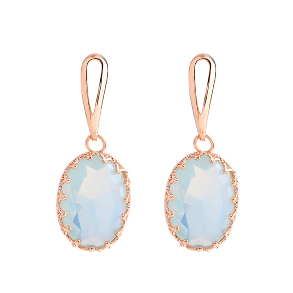 earrings e-commerce jewelry European and American simple zircon earrings fashionable personality geometric earrings ern39