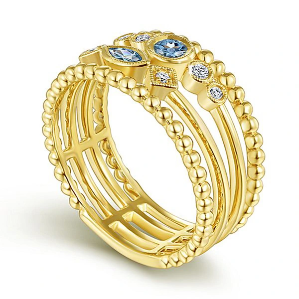 European and American hot accessories creative hollow geometric women's zircon ring party jewelry ring