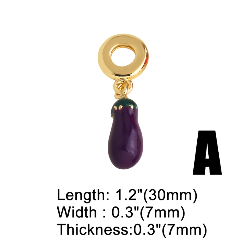 AS jewelry European and American copper plated real gold oil drop fruit cherry strawberry bracelet brm53 bracelet