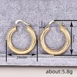 Hot selling metal earrings for women, palace style, Middle Eastern temperament accessories, high-end style