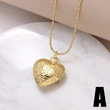 Hot selling love pendant necklace female copper plated real gold Brazilian Valentine's Day clavicle chain nkr58