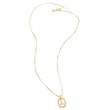 AS jewelry new style inlaid zircon 26 English letters necklace female gold-plated clavicle chain nka019