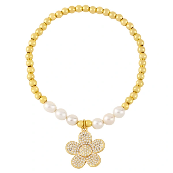 Clearance European and American Bohemian Bracelet Creative Colorful Oil Drop Hot Air Balloon Temperament Pearl Bracelet Bracelet brd83