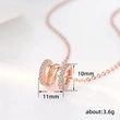 Classic slim waist necklace for women, light luxury niche clavicle necklace pendant TikTok live spring necklace
