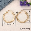 Hot selling ring jewelry wave pattern French temperament earrings Middle Eastern earrings