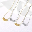 AS jewelry Europe and the United States hot selling Mother's Day English letter mom pendant necklace clavicle chain female nkb604