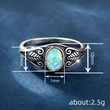  Manufacturers wholesale new ring female sticker retro old metal ring live leaf ring